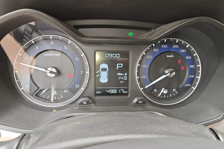 Used Geely Auto Vision X3 2019 Upgraded Model 1.5L CVT Prestige Version Instrument Cluster
