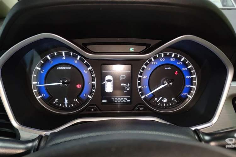 Used Geely Auto Vision X3 2019 Upgraded Model 1.5L CVT Elite Version Instrument Cluster