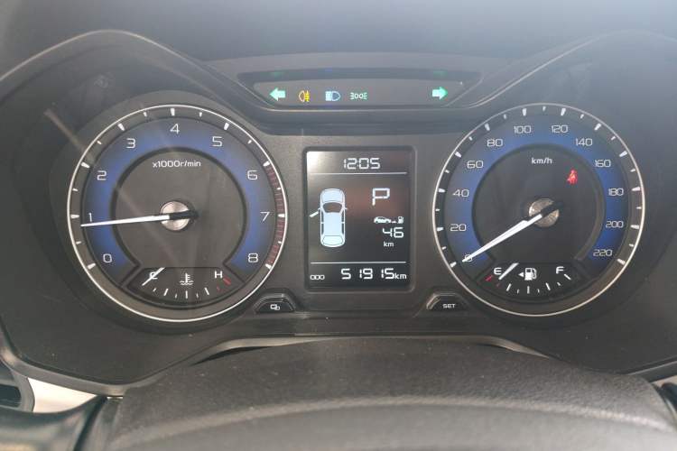 Used Geely Auto Vision X3 2019 Upgraded Model 1.5L CVT Prestige Version Instrument Cluster