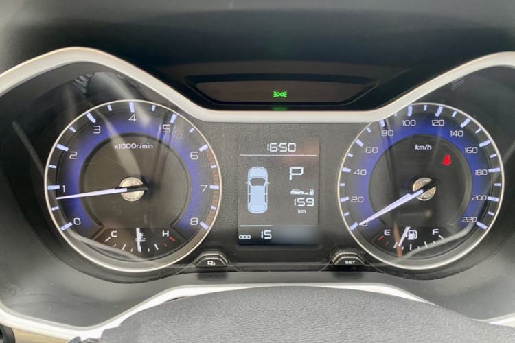 Used Geely Auto Vision X3 2019 Upgraded Model 1.5L CVT Elite Version Instrument Cluster