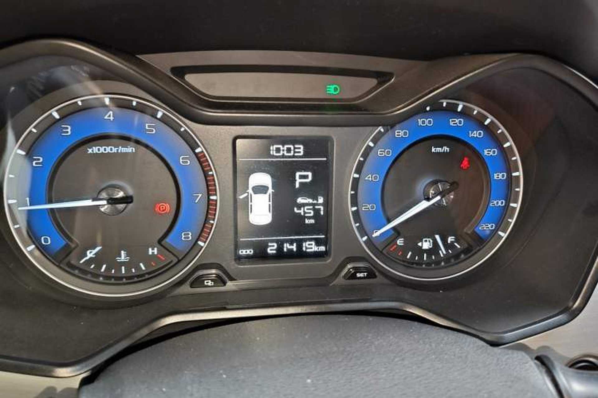 Used Geely Auto Vision X3 2019 Upgraded Model 1.5L CVT Elite Version Instrument Cluster