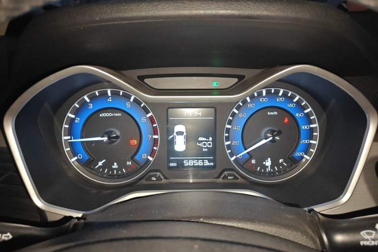 Used Geely Auto Vision X3 2019 Upgraded Model 1.5L Manual Elite Version Instrument Cluster