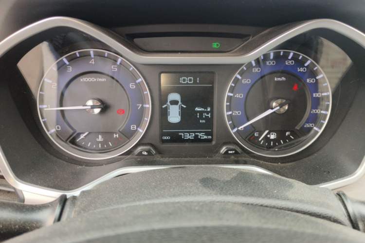 Used Geely Auto Vision X3 2019 Upgraded Model 1.5L Manual Elite Version Instrument Cluster