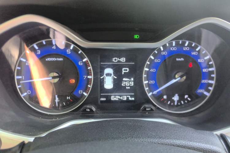 Used Geely Auto Vision X3 2019 Upgraded Model 1.5L CVT Elite Version Instrument Cluster