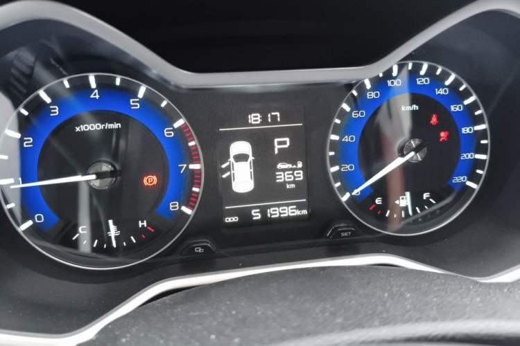 Used Geely Auto Vision X3 2019 Upgraded Model 1.5L CVT Prestige Version Instrument Cluster