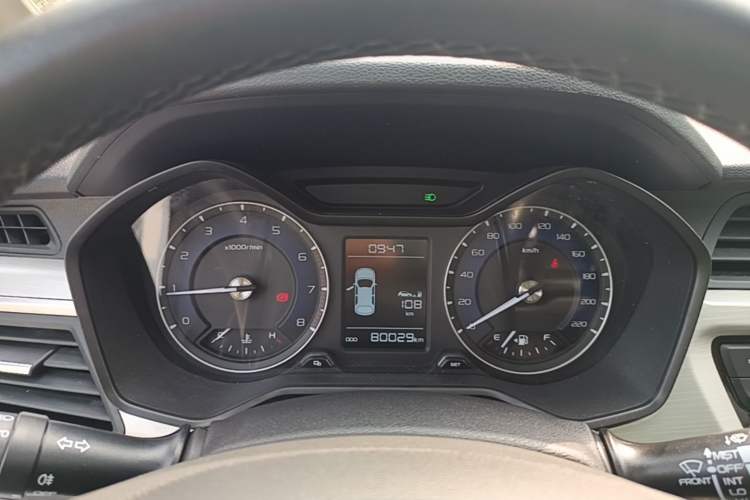 Used Geely Auto Vision X3 2019 Upgraded Model 1.5L Manual Luxury Version Instrument Cluster