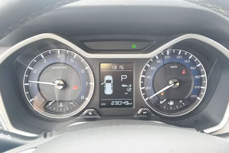Used Geely Auto Vision X3 2019 Upgraded Model 1.5L CVT Elite Version Instrument Cluster