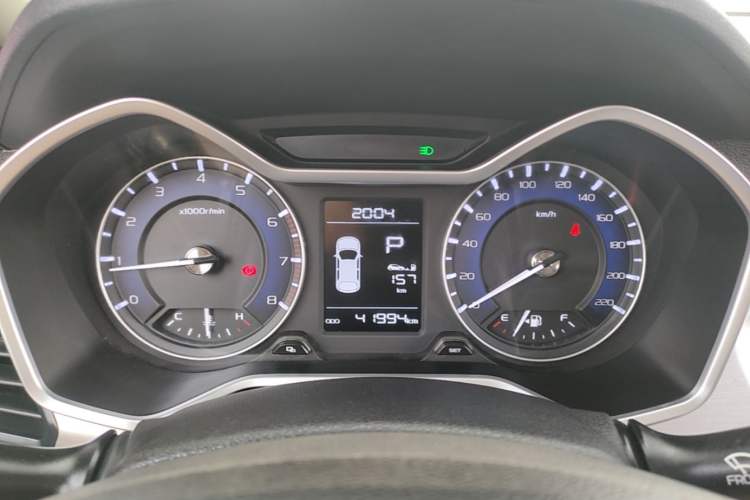 Used Geely Auto Vision X3 2019 Upgraded Model 1.5L CVT Elite Version Instrument Cluster