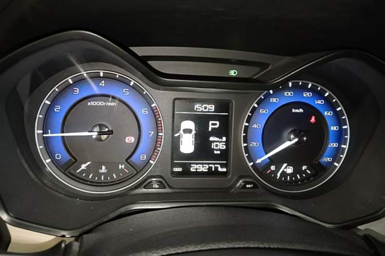 Used Geely Auto Vision X3 2019 Upgraded Model 1.5L CVT Elite Version Instrument Cluster