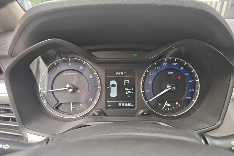 Used Geely Auto Vision X3 2019 Upgraded Model 1.5L CVT Elite Version Instrument Cluster