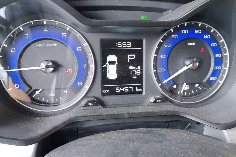 Used Geely Auto Vision X3 2019 Upgraded Model 1.5L CVT Elite Version Instrument Cluster