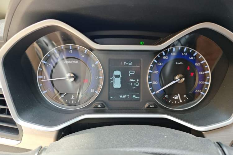 Used Geely Auto Vision X3 2019 Upgraded Model 1.5L CVT Elite Version Instrument Cluster