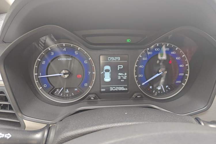 Used Geely Auto Vision X3 2019 Upgraded Model 1.5L CVT Elite Version Instrument Cluster