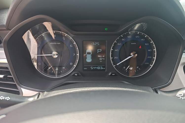Used Geely Auto Vision X3 2019 Upgraded Model 1.5L CVT Prestige Version Instrument Cluster