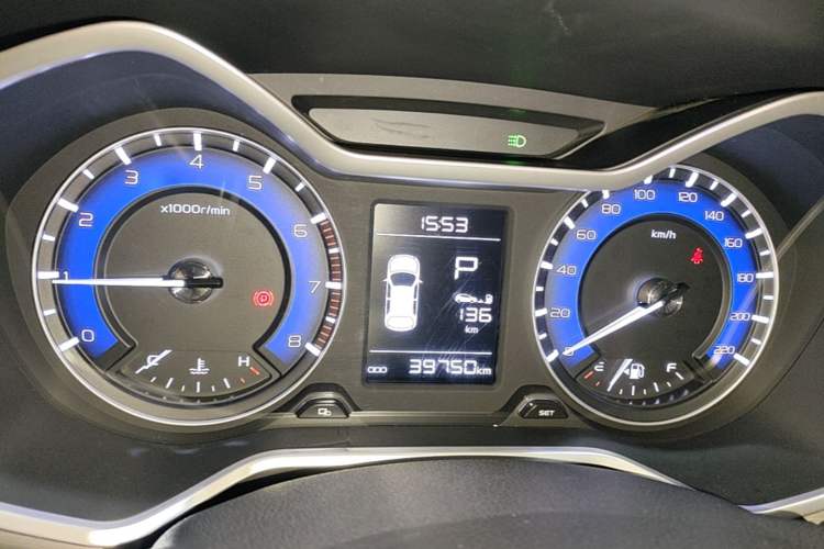 Used Geely Auto Vision X3 2019 Upgraded Model 1.5L CVT Elite Version Instrument Cluster