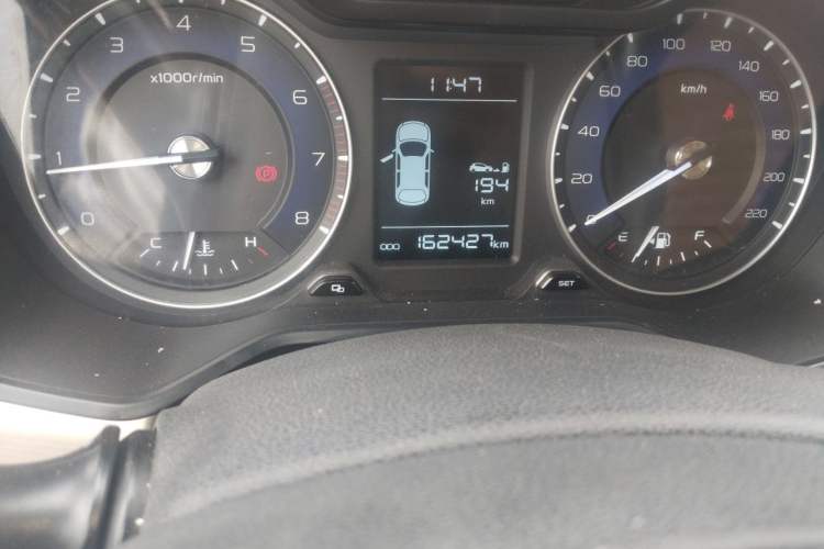 Used Geely Auto Vision X3 2019 Upgraded Model 1.5L Manual Elite Version Odometer Close Up
