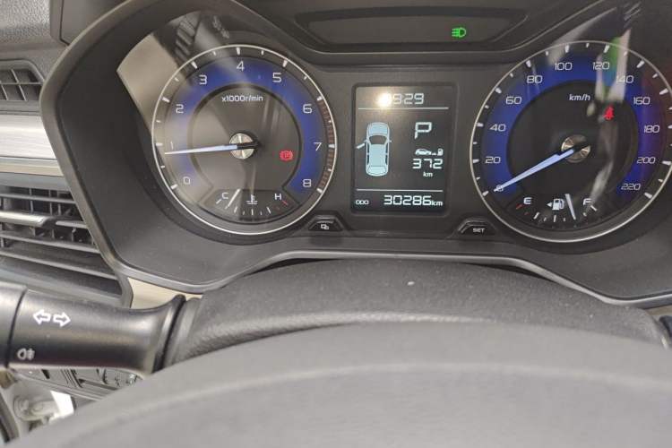 Used Geely Auto Vision X3 2019 Upgraded Model 1.5L CVT Elite Version Odometer Close Up
