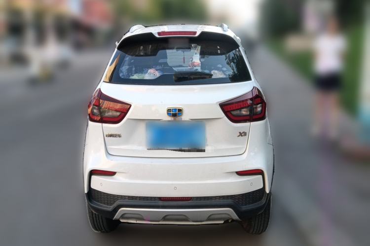Used Geely Auto Vision X3 2019 Upgraded Model 1.5L CVT Prestige Version Rear