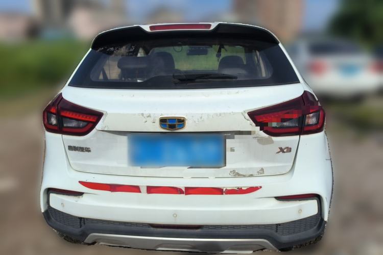 Used Geely Auto Vision X3 2019 Upgraded Model 1.5L CVT Elite Version Rear