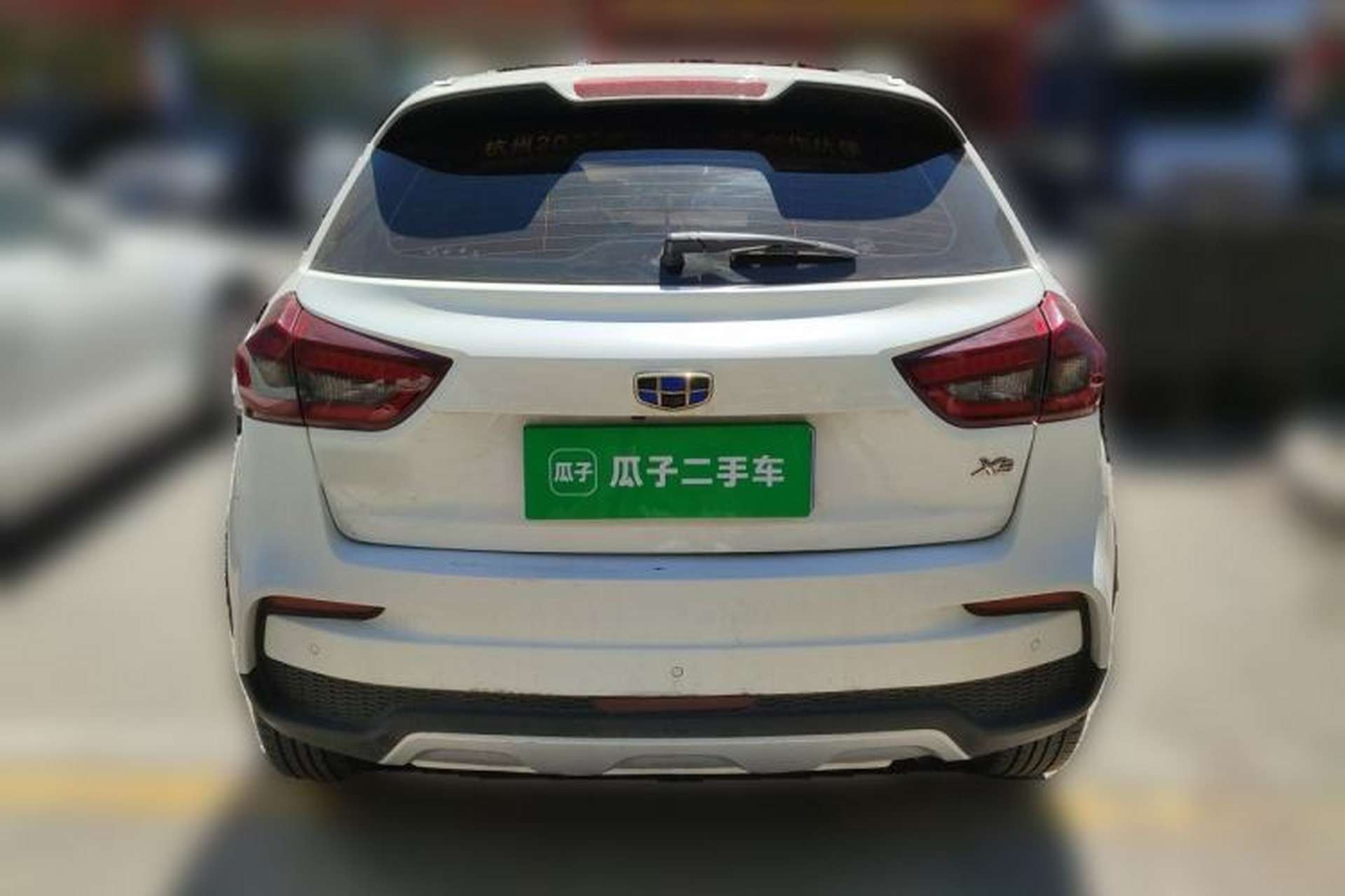 Used Geely Auto Vision X3 2019 Upgraded Model 1.5L CVT Elite Version Rear