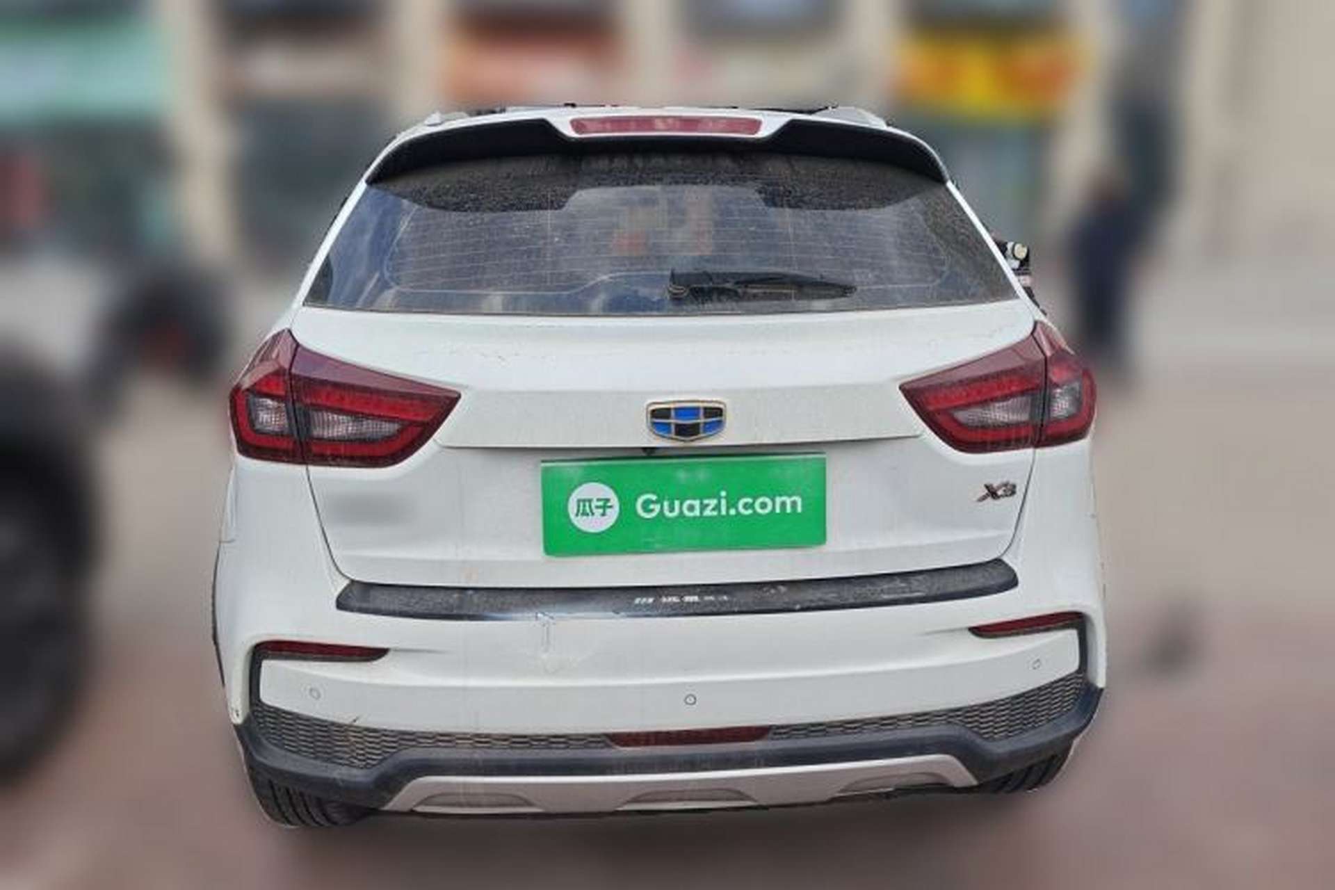 Used Geely Auto Vision X3 2019 Upgraded Model 1.5L Manual Elite Version Rear