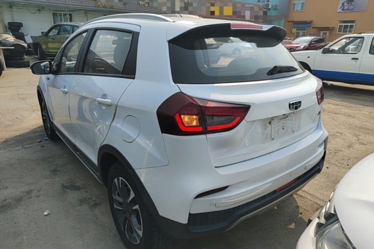 Used Geely Auto Vision X3 2019 Upgraded Model 1.5L CVT Prestige Version Rear Left 45 Deg
