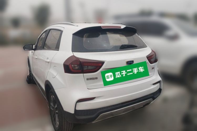 Used Geely Auto Vision X3 2019 Upgraded Model 1.5L Manual Elite Version Rear Left 45 Deg