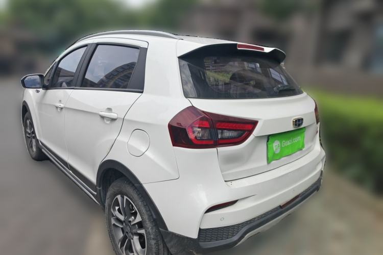 Used Geely Auto Vision X3 2019 Upgraded Model 1.5L Manual Elite Version Rear Left 45 Deg
