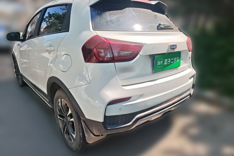 Used Geely Auto Vision X3 2019 Upgraded Model 1.5L Manual Elite Version Rear Left 45 Deg