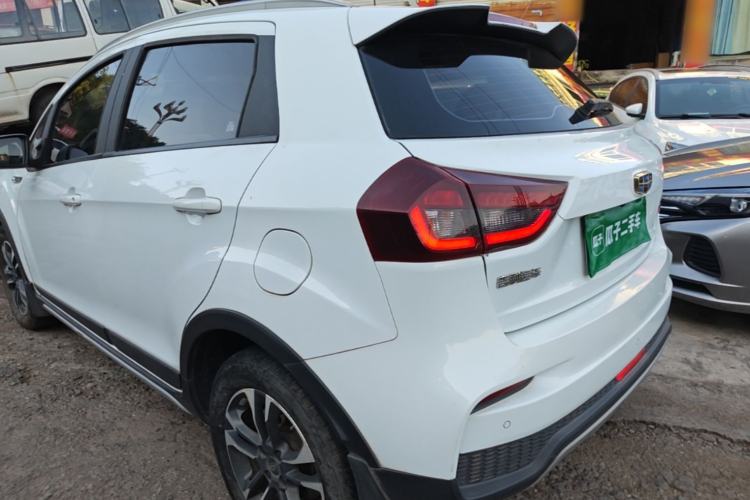 Used Geely Auto Vision X3 2019 Upgraded Model 1.5L Manual Elite Version Rear Left 45 Deg