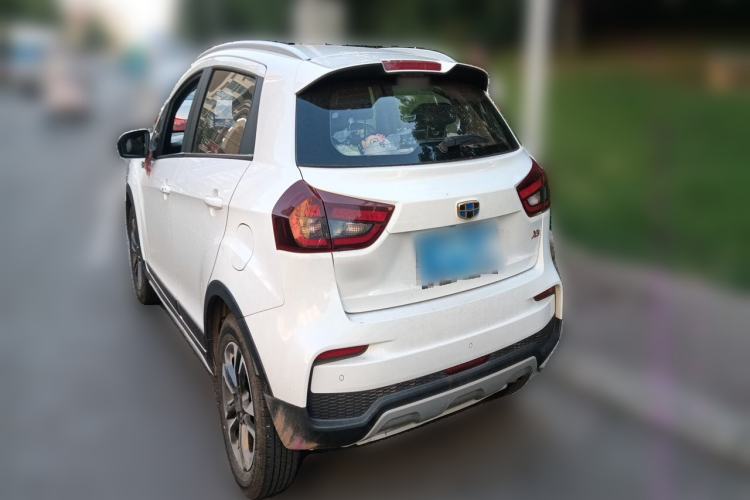 Used Geely Auto Vision X3 2019 Upgraded Model 1.5L CVT Prestige Version Rear Left 45 Deg