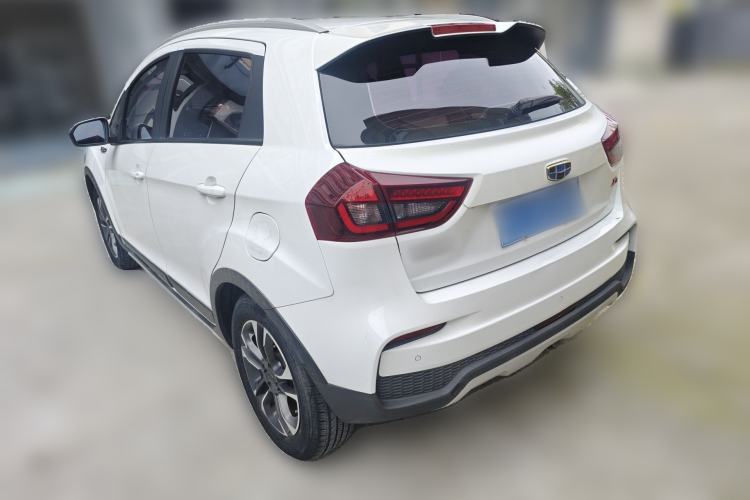 Used Geely Auto Vision X3 2019 Upgraded Model 1.5L CVT Elite Version Rear Left 45 Deg