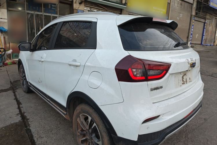 Used Geely Auto Vision X3 2019 Upgraded Model 1.5L CVT Prestige Version Rear Left 45 Deg