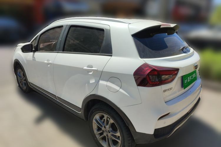 Used Geely Auto Vision X3 2019 Upgraded Model 1.5L CVT Elite Version Rear Left 45 Deg