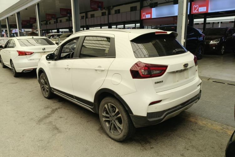 Used Geely Auto Vision X3 2019 Upgraded Model 1.5L CVT Prestige Version Rear Left 45 Deg