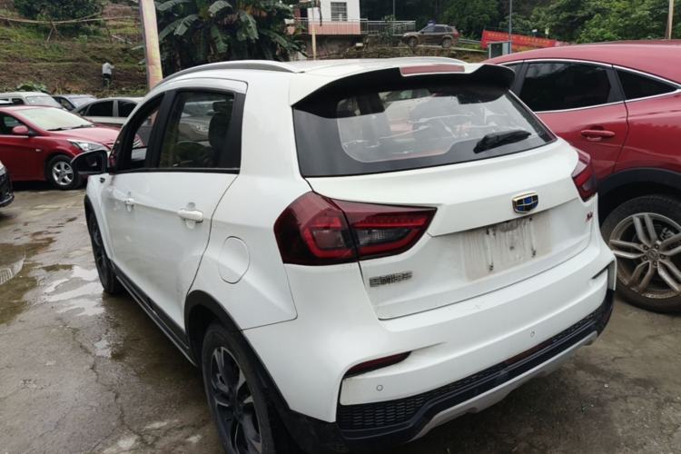 Used Geely Auto Vision X3 2019 Upgraded Model 1.5L CVT Elite Version Rear Left 45 Deg