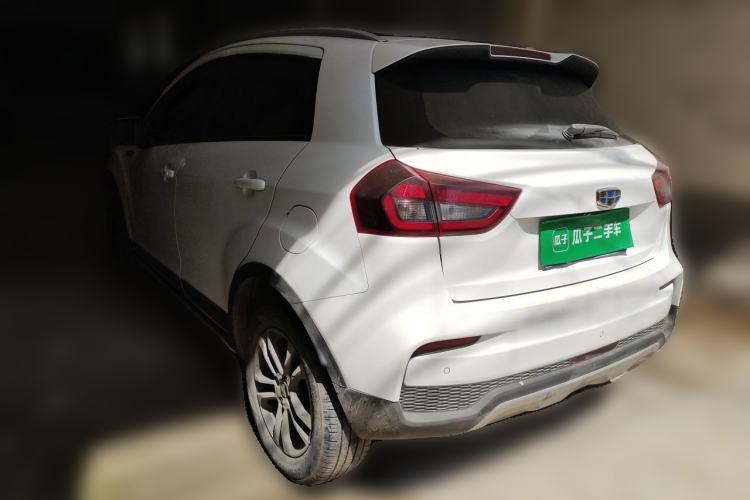 Used Geely Auto Vision X3 2019 Upgraded Model 1.5L CVT Prestige Version Rear Left 45 Deg