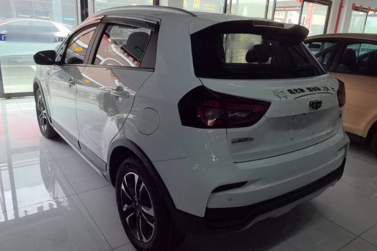 Used Geely Auto Vision X3 2019 Upgraded Model 1.5L CVT Elite Version Rear Left 45 Deg