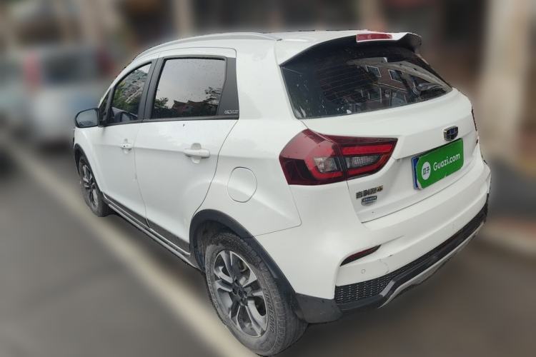 Used Geely Auto Vision X3 2019 Upgraded Model 1.5L CVT Prestige Version Rear Left 45 Deg