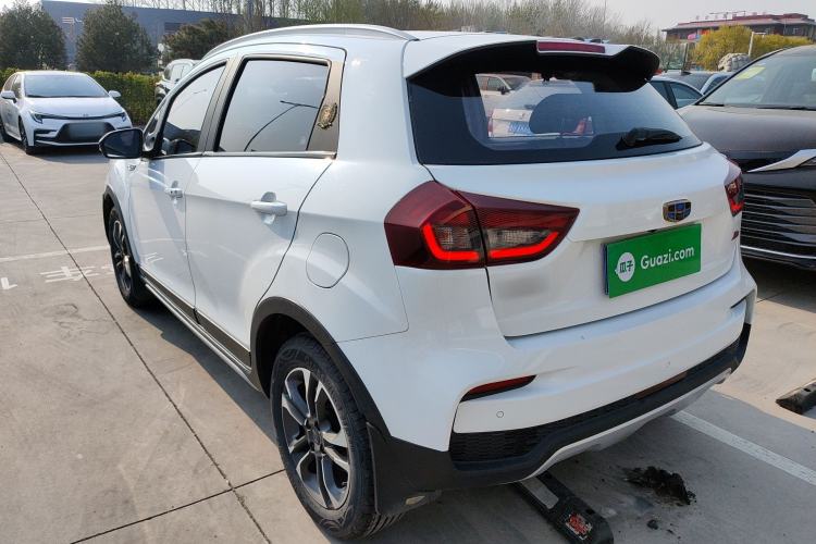 Used Geely Auto Vision X3 2019 Upgraded Model 1.5L CVT Prestige Version Rear Left 45 Deg