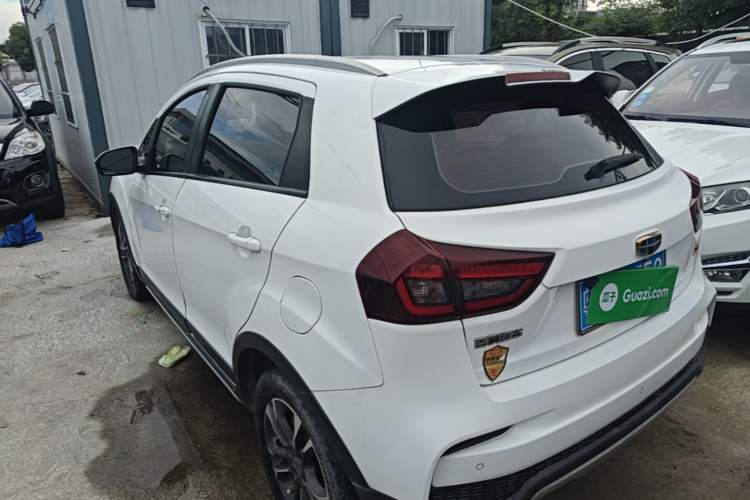 Used Geely Auto Vision X3 2019 Upgraded Model 1.5L CVT Elite Version Rear Left 45 Deg