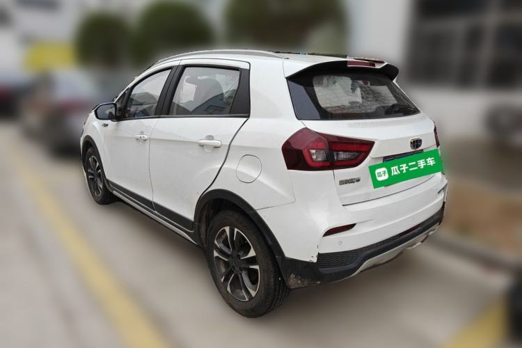Used Geely Auto Vision X3 2019 Upgraded Model 1.5L CVT Prestige Version Rear Left 45 Deg