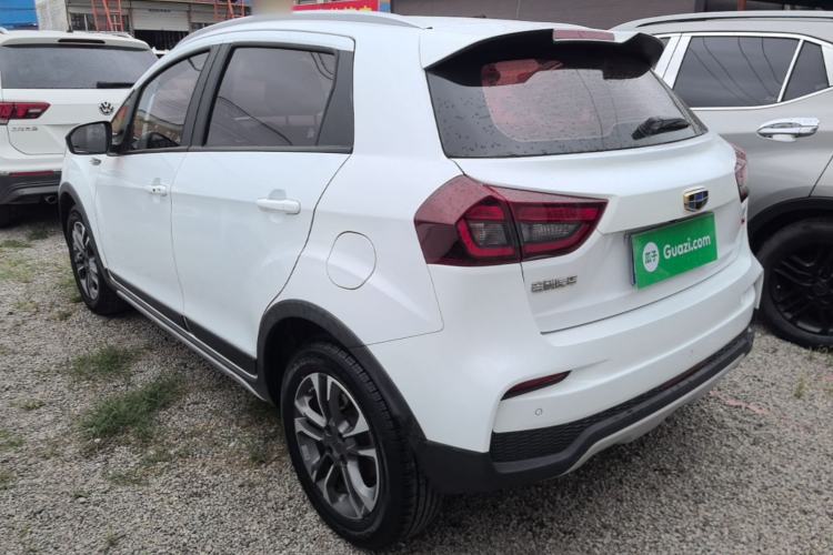 Used Geely Auto Vision X3 2019 Upgraded Model 1.5L CVT Elite Version Rear Left 45 Deg