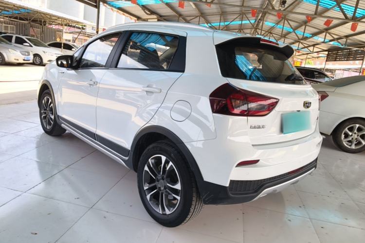 Used Geely Auto Vision X3 2019 Upgraded Model 1.5L Manual Luxury Version Rear Left 45 Deg
