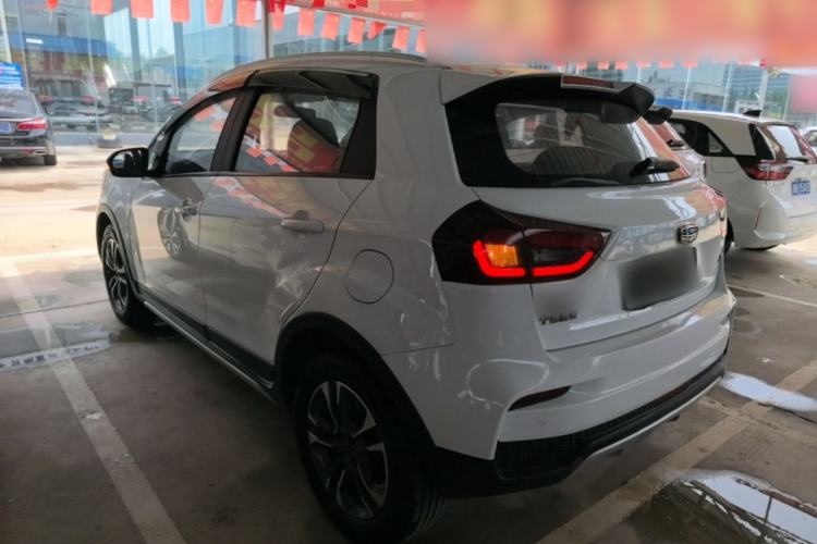 Used Geely Auto Vision X3 2019 Upgraded Model 1.5L CVT Prestige Version Rear Left 45 Deg