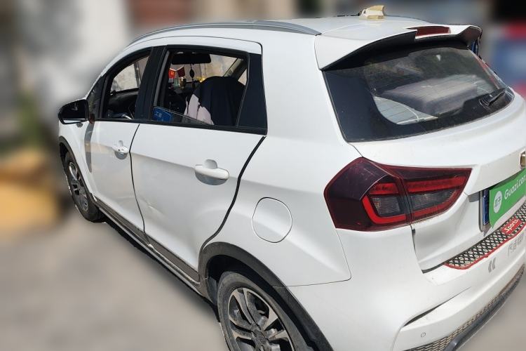 Used Geely Auto Vision X3 2019 Upgraded Model 1.5L CVT Prestige Version Rear Left 45 Deg