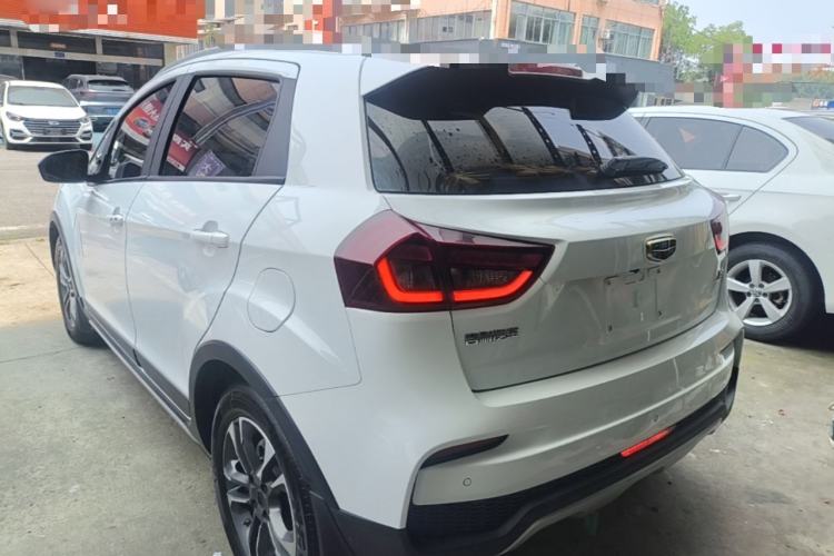 Used Geely Auto Vision X3 2019 Upgraded Model 1.5L CVT Prestige Version Rear Left 45 Deg
