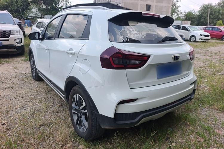 Used Geely Auto Vision X3 2019 Upgraded Model 1.5L Manual Luxury Version Rear Left 45 Deg