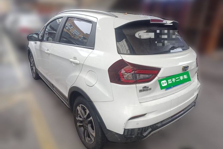 Used Geely Auto Vision X3 2019 Upgraded Model 1.5L Manual Luxury Version Rear Left 45 Deg