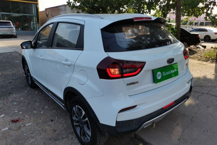 Used Geely Auto Vision X3 2019 Upgraded Model 1.5L Manual Elite Version Rear Left 45 Deg